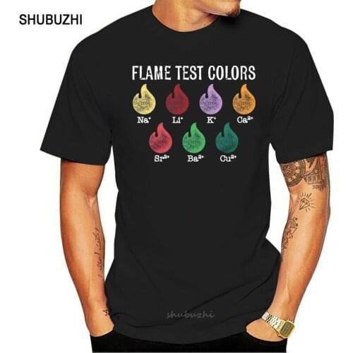 Flame Test Science Shirt Science Cute Womens T-Shirt Funny Womens Shirt Mens Science Shirt Nerdy Science Shirt Chemistry Shirt