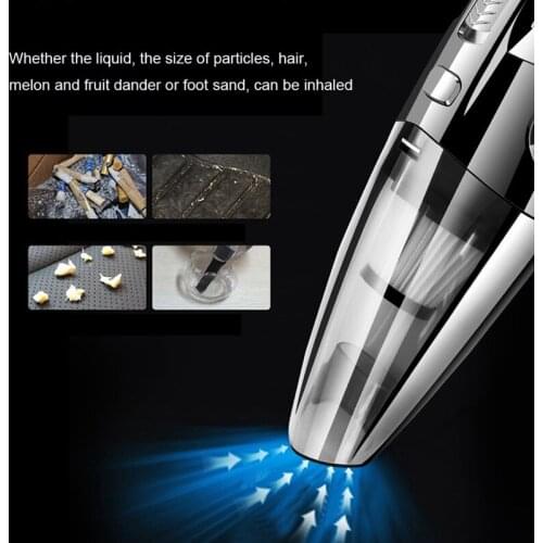 Handheld Vacuum Cordless,Powerful Cyclone Suction Portable Rechargeable Vacuum Cleaner With Carrying Bag,Quick Charge Wet Dry Va