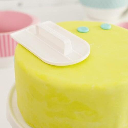 Cream Scraper Cake Smoother Polisher Tool Fondant Cake Spatulas DIY Baking Cake Decorating Tool Bakeware Tableware