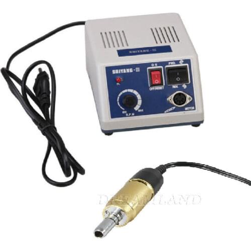 Dental Lab Marathon Micromotor Machine N3 + 35K RPM electric motor gold