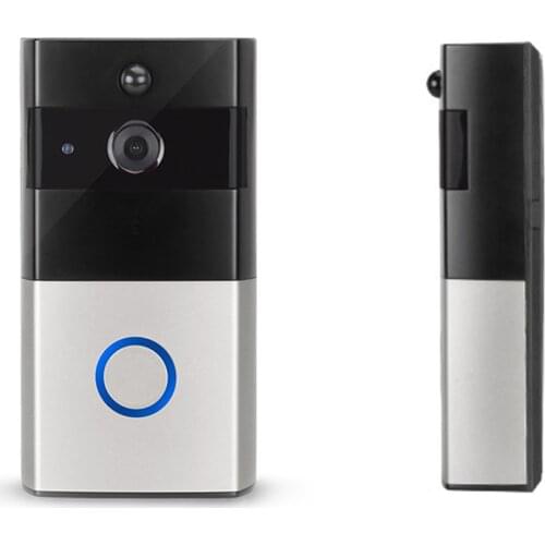 SAMTIAN WIFI Smart Doorbell Video Door Bell Wireless Call Intercom Video-Eye for Apartments Door Bell Ring Home Security Cameras