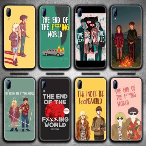 The end of the fing fxxxing world Phone Case For Vivo Y91c Y17 Y51 Y67 Y55 Y7s Y81S Y19 V17 vivos5