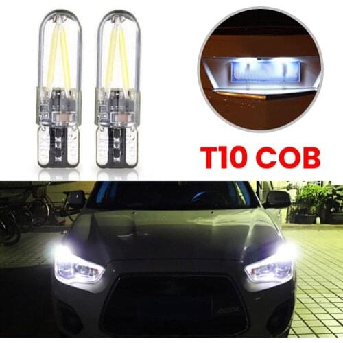 10PCS CANBUS ERROR FREE 5630 Projector Len T10 COB 6SMD LED Bulbs W5W 194 168 White Long Lasting Led Lamp 50000 Hour Signal Lamp