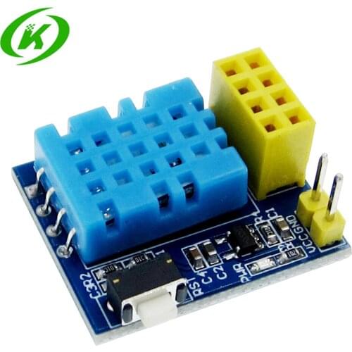 10pcs ESP8266 ESP-01 ESP-01S DHT11 Temperature Humidity Sensor Module esp8266 Wifi NodeMCU Smart Home IOT (without ESP module)