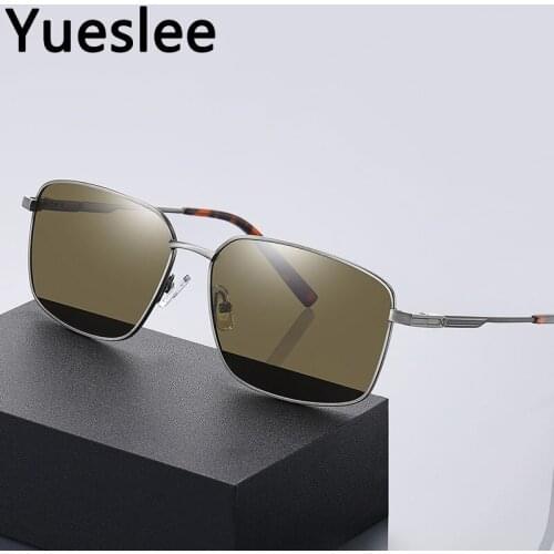 49989 Polarized Metal Sunglasses Luxury Sunglasses Men Women Fashion Shades Uv400 Vintage Glasses Men Sunglasses