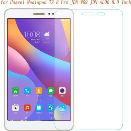 9H Tempered Glass for Huawei Mediapad T2 8 Pro 8.0 Inch Tablet Screen Protector Film For Huawei JDN-W09 JDN-AL00 Glass Guard