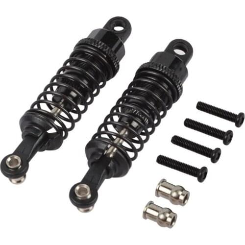 Shock Absorber Spring Damper for 1/18 Wltoys A949 A959 A969 A979 K929 RC Car Parts 2pcs/set Durable Metal