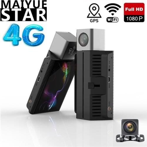 4G Network Android 8.1 Car DVR ADAS GPS Wifi Navigation Dash Cam Camera Video Registrator Drive Recorder 1080P Remote Monitor