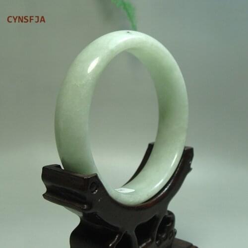 CYNSFJA Real Certified Natural Chinese Guizhou Jade Womens Lucky Amulets Bangles Bracelets High Quality Wonderful Gifts