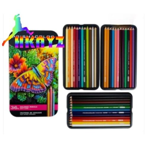 Sanford prismacolor 36 48 72 132 150 color pencils 4mm oil Color pencil drawing Sketch Colour Pencil
