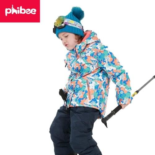 Boys Girls Ski Suits Warm Waterproof Windproof Children Skiing Snowboarding Jackets + Pants Winter Kids Child Ski Clothing Set