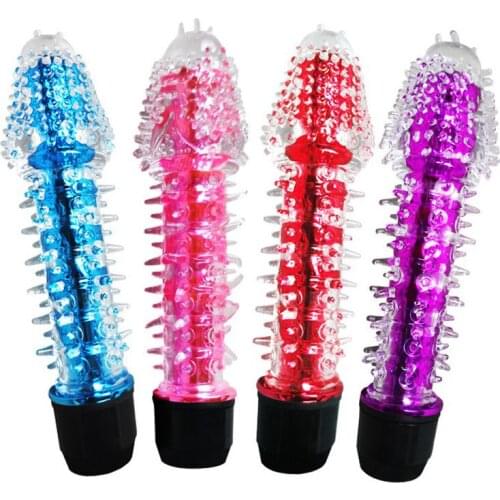 Thorn clitoris vibrator Massage Stick Masturbation Vibrating G spot AV Clitoris Orgasm Squirt Stick adult Sex Toys for woman