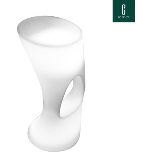 2019 New Rechargeable LED illuminated bar table club lighted up cocktail table ip54 waterproof with remote control