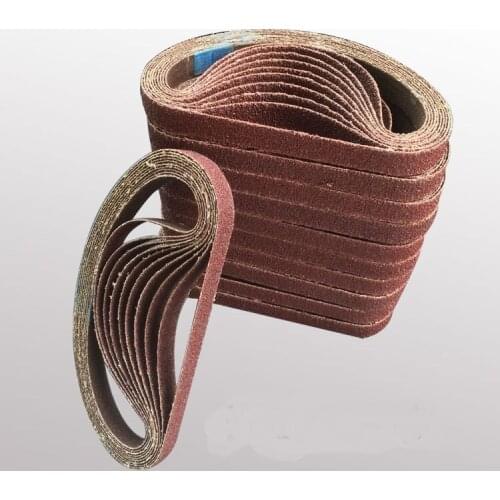 NEW 50pcs 330*10mm Abrasive Sanding Belt for Air Belt Sander Rated P60-P400
