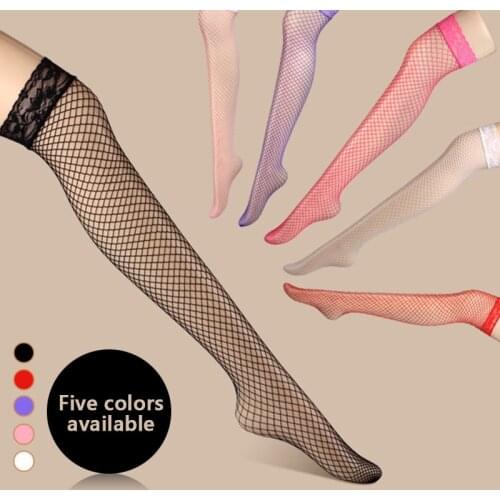 New Fashion Women Mesh Fishnet Tights Summer Stocking Sexy Hollow Out Pantyhose Sweet Girl Stockings