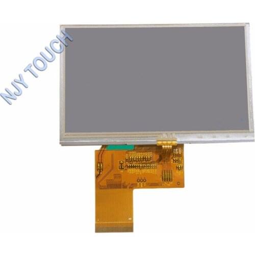 New 4.3inch Resistive Touch Screen Panel Plus 480x272 TFT LCD Screen Display 24Bit RGB
