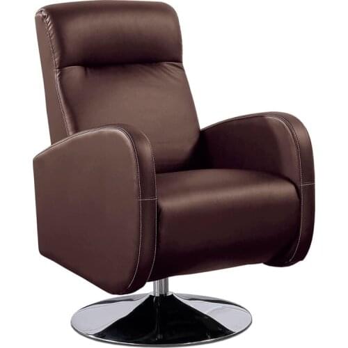 Relaxing Living chair swivel simile skin