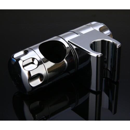 Adjustable Shower Head Clamp Rail Slider Bar Holder Bracket Lifting Rod Rack For Bathroom Faucet Replacement 19-22mm