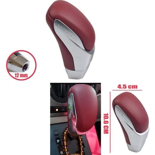 Car Gear Shift Knob Leather Gear Shift Head for Mazda 3 6 MX-5 CX-5 CX-7 CX-9 Lever Shifter Stick Car Accessories