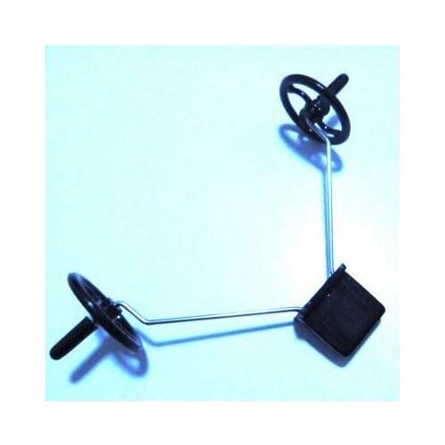 A small fixed-wing aircraft landing gear wheel remote control aircraft accessories DIY rack rubber band model aircraft stand