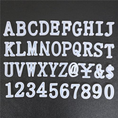 3D Capital 26 English Letters Silicone Molds Big Alphabets Chocolate Silicone Molds DIY Baking Tools Resin Silicone Mould U3