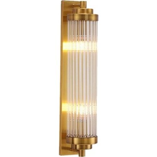 Modern Home Lighting Bathroom Glass Wall LampHotel Lobby High-end Lamps Air Sales Department Porch Luxurious Crystal Wall Lights