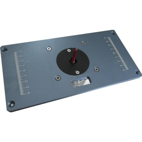 Alloy Wood Engraving Machine Workbench Insert Board Woodworking Aluminum Workbench Milling Trimming Machine Flip Chip Flip Chip