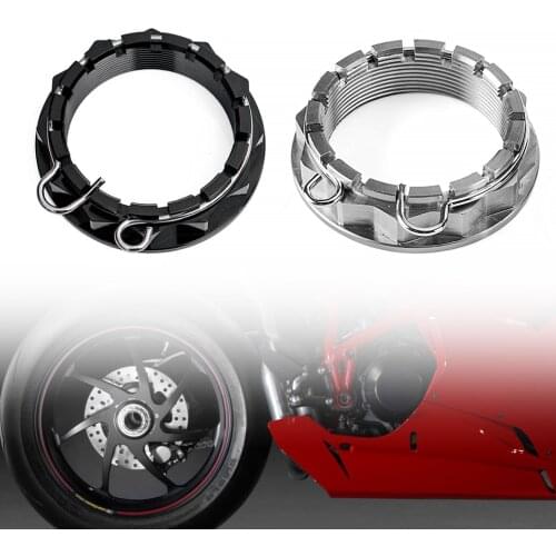 Titanium Rear Wheel Axle Nut and Clip for Duca 1199 1299 Panigale 1198 1098 Diavel 1200 Monster 1200 Multistrada 1199&1299
