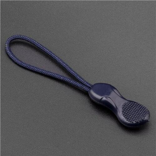 1000pcs/pack Mix Color Cord Zipper Pull Strap Lariat Black For Apparel Bag Accessories