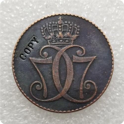 1771 DENMARK 1 SKILLING COPY COIN