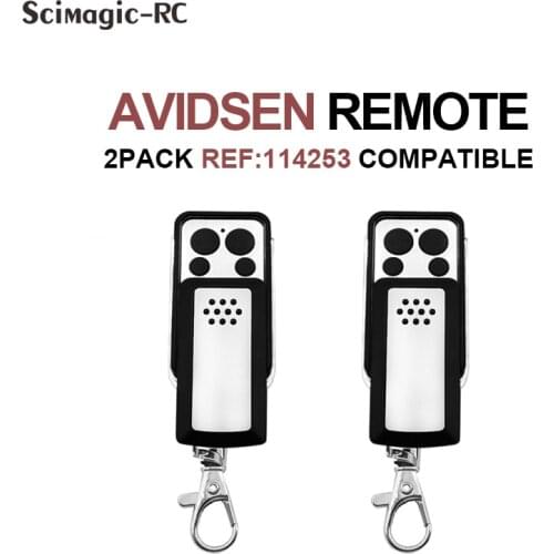 2pack Alisontech 114253 Remote Control Replacement for Avidsen Extel Thomson