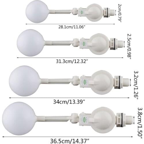 Auto Fill Water Float Ball Valve Adjustable Water Control Switch for Water Tower Tank Devices DN15/DN20/DN25/DN32