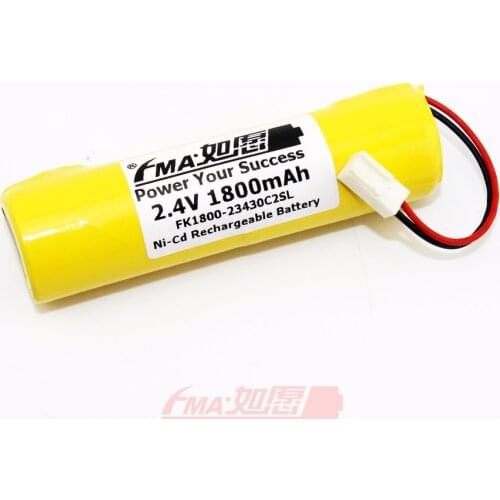 Exit Entrance Emergency lights Battery Rechargeable Ni-Cd 2.4V 1800mAh CE038 2SL