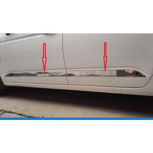 For 2016-2020 2021 touran L body trim modification special body light decorative strip