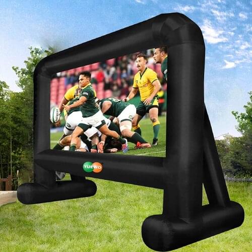 Outdoor Video Projector Screen, Inflatable Mega Movie Screen Projection Screen with Carry Bag for Indoor and Outdoor Home