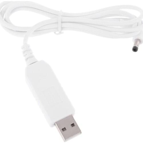 USB 5V to 12V 4.0x1.7mm Power Supply Cable for Echo Dot 3rd Router LED Speaker 54DB