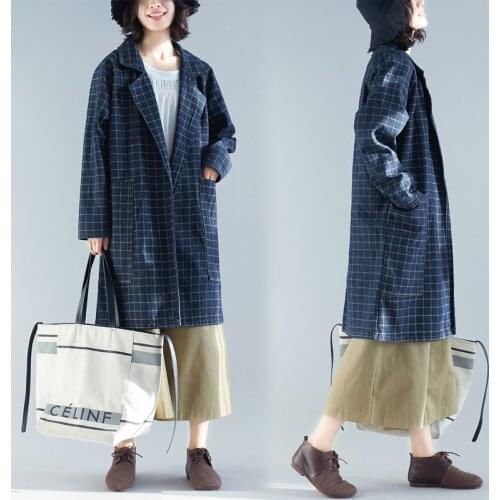 LFFMHMT Women's Denim Trench Coats