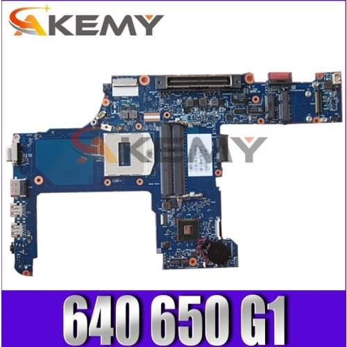 AKemy 744009-001 744009-601 Laptop motherboard For HP Probook 640 650 G1 SR17C Mainboard 6050A2566302-MB-A04
