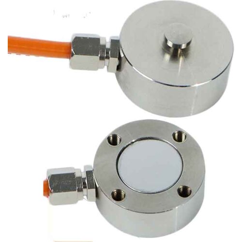 Mini High Accuracy Cylindrical Force Measuring 300 500 1000 1500 2000 KG Kilo Load Cell Weighing Pressure Sensor