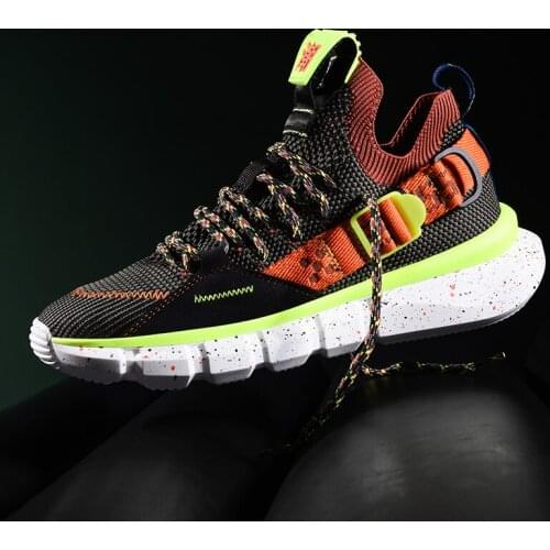 Damyuan Men Comfortables Breathable Non-leather Casual Non-Leather Lightweight Running Wear-resistant Gym Shoes Sneakers Jogging