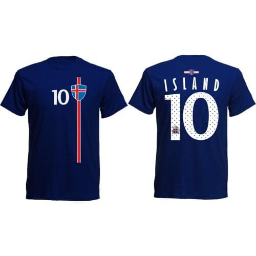 New Summer Tee Shirt Island T-Shirt Navy 2019 Jersey Nummer 10 Mens Footballer Legend Soccers Funny T-shirt