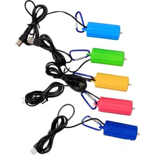 New Aquarium Mini USB Oxygen Air Pump With Stone Accessories Check Valve Mute Hose Energy Saving Supplies Fish Tank Accessories
