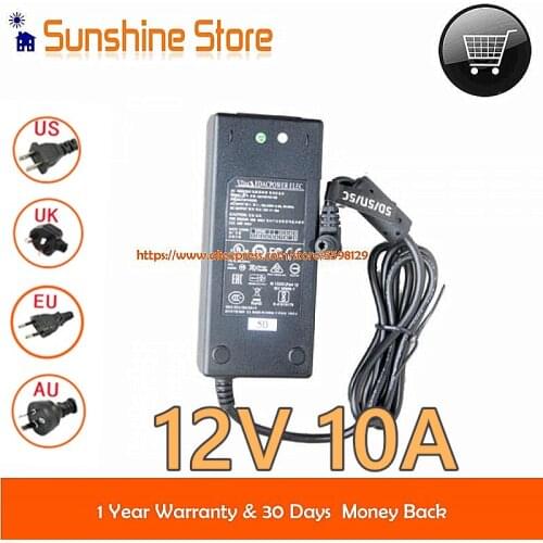 Genuine EDAC EA110011H-120 Ac Adapter 12V 10A 120W Power Supply 6.3*3.0mm Laptop Adapter EA110011H120 Adapter