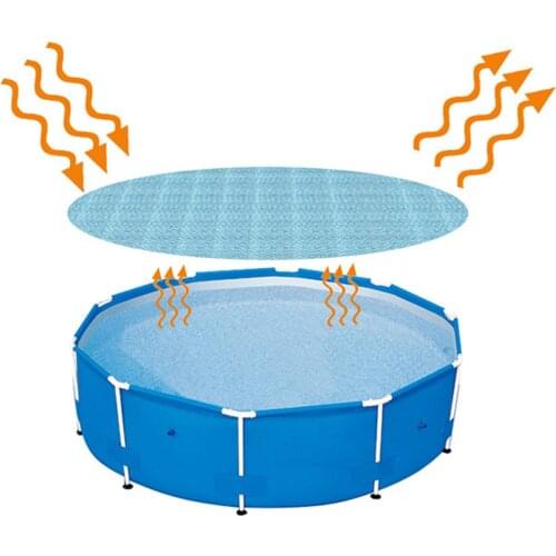 Swimming Pool Protective Cover Waterproof Sun Blocking Hot Tub Cover Pool Supplies For Swimming Pool SPA Tub WWO66