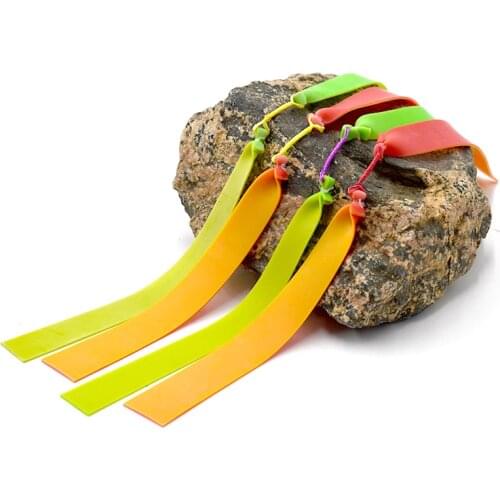 Strong Flat Rubber Band 1mm High Elasticity Outdoor Catapult Shooting Accessories for Professional Slingshot Hunting