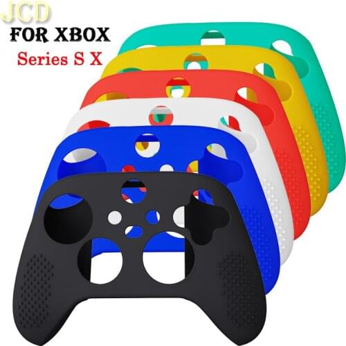 JCD Silicone Case Protective Skin Cover Wrap Case For Xbox Series S X Controller Joystick Gel Rubber