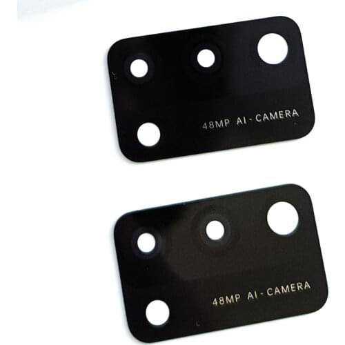 50pcs Back Rear Main Camera Lens Glass with adhesive sticker replacement parts For OPPO A3S A5 A5S A5 A7 2020 F7 F11 Pro A1K