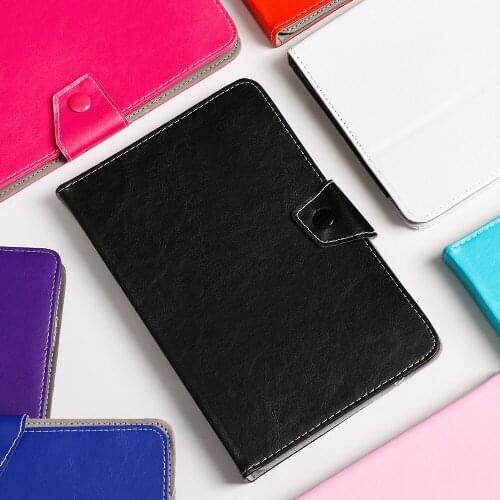 Universal Case for 7/8/9/10 inch Tablet Pu Leather Cover Case Adjustable Folding Fixing Band Multiple Viewing Protective Shell