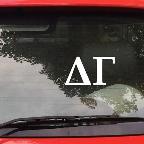Delta Gamma Sorority Sticker Window Laptop Car Decal Vinyl Sticker For Ipad Iphone Decor
