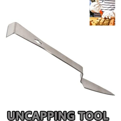 High Quality New Z-type Stainless Steel Beekeeping Hive Tool/Uncapping Knife for Beekeeper HDHT-011